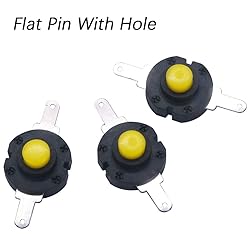 mxuteuk 30pcs Self-Lock Micro Push Button Switch