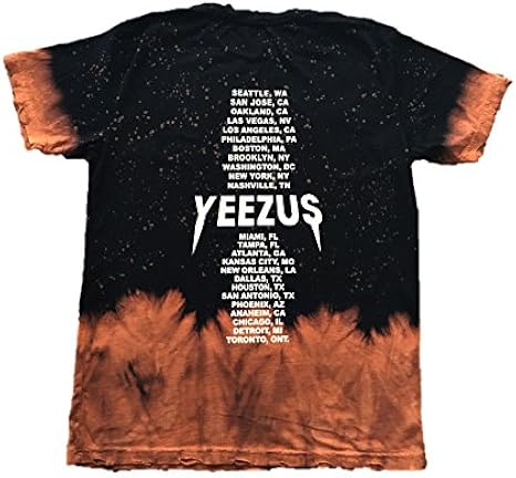 yeezus bleached shirt
