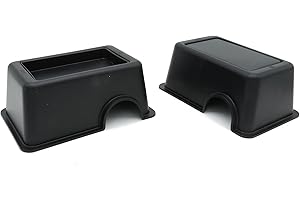 JIHAQUA 2 Pcs Small Reptile Hide Box Snake Hide Feel Secure and Safe, Gecko Hide