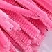 Pipe Cleaners 6mm x 12 Inch, 100 Pieces Art Crafts Chenille Stems for DIY Craft Projects Christmas Decoration Supplies