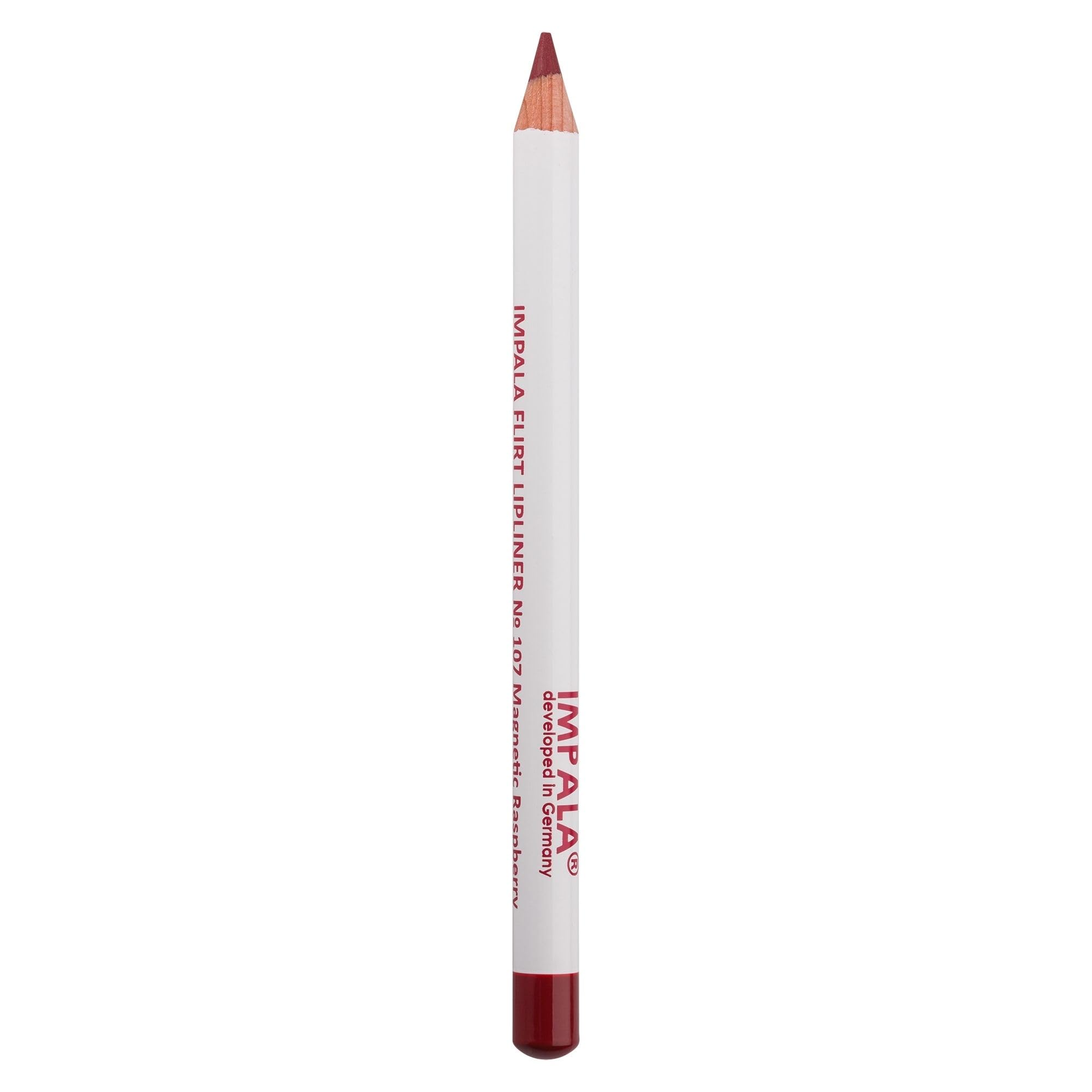 Impala Flirt Lipliner Color 107 Magnetic Raspberry Matte Waterproof