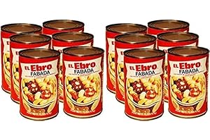 Ebro Foods El Fabada White Beans. Delicious Ready To Eat 12/15oz Case