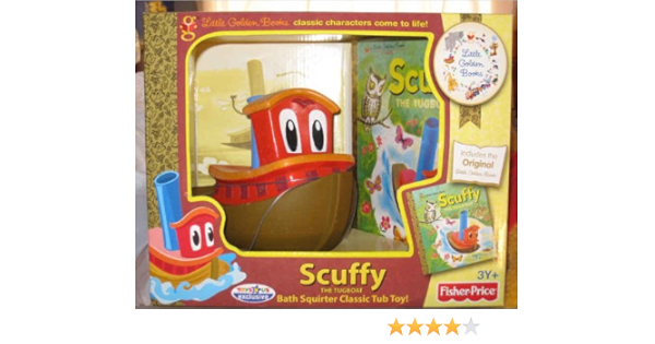 scuffy the tugboat bath toy