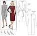 Style Arc Sewing Pattern - Serena Knit Dress (Sizes 18-30)