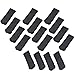 BCP 16pcs Knitting Wool Furniture Socks/Chair Leg Floor Protector (Black Color)