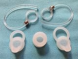 Set 2 Earhooks 1 Small 1 Medium 1 Large Eargels for Motorola Elite Flip HZ720 HX550 H19txt H19 H17txt H17 H525 H520 Boom 89605N Bluetooth Wireless Headset Ear Hooks Loops Clips Ear Gel Bud Tip Earbud Gels Eargels Earbuds Buds Tips Eartips Earhooks Earloops Earclips
