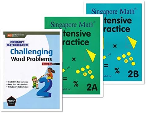 Singapore Primary Mathematics Level 2 Kit (US Edition), Workbooks
