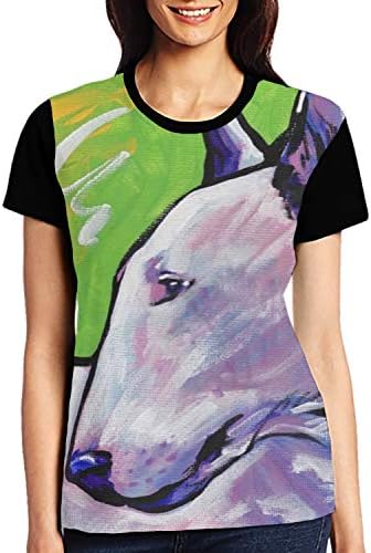 Women Watercolor Floral T-Shirt Funny Short Sleeve Blouds Tops