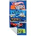 Franco Kids Cotton Beach Towel, 58 in x 28 in, Hot Wheels