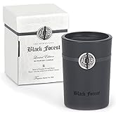 Archipelago Botanicals Black Forest Boxed Candle, Dark Ebony Wood, Douglas Fir and Black Currant Scent, Clean Soy Wax Blend, Lead-Free Wick, 55 Hour Burn, 5.2 oz