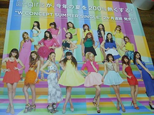 Amazon 貴重 B2大 ポスター E Girls E G Summer Rider アニメ 萌えグッズ 通販