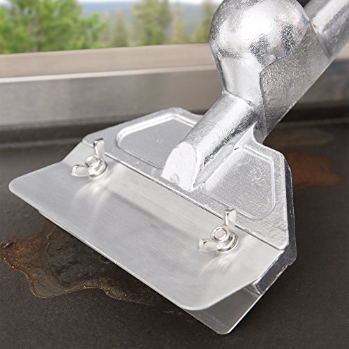 Cornucopia Brands Heavy Duty Commercial Grade Metal Flat Top Griddle