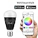 Flux WiFi Smart LED Light Bulb - Compatible with Alexa, Google Home Assistant & IFTTT - Smartphone Controlled Color Changing Lights - Sunrise Wake Up Light & Dimmable Night Light - 70w Equivalent