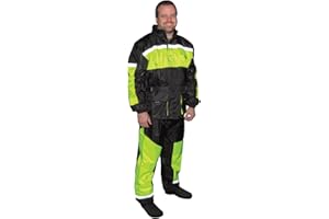 Fulmer Men's 452 Legacy Rainsuit - Black/Hi-Vis, X-Large
