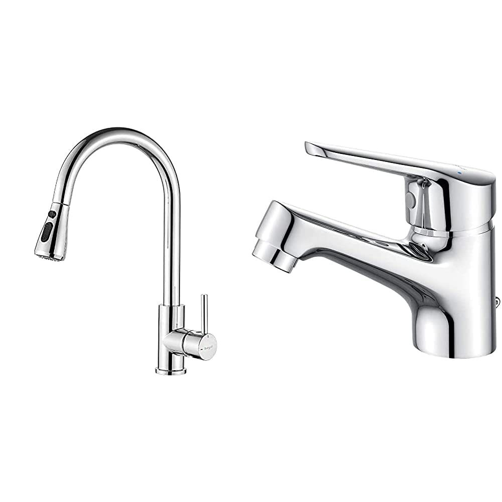 Ibergrif-M22136-Grifo-de-Cocina-con-Teleducha-Extraible-Mezclador-de-Fregadero-Grifo-de-Lavabo-de-Laton-Grifo-de