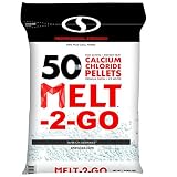 Snow Joe AZ-50-CCP Melt-2-Go 94% Pure Calcium Chloride Pellet Ice Melter, 50-lb Resealable Bag