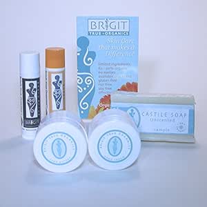 Amazon.com : Brigit True Organics- Unscented Sample Set : Toiletry ...