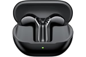 SOUNDPEATS Air6 HS BT 6.0 Wireless Earbuds, Semi-in-Ear Headphones with 13mm Triple-Magnet Bio-Composite Driver, LDAC Lossles