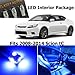 Classy Autos Scion tC BLUE Interior LED Package (7 Pieces)