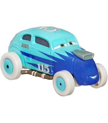 Mattel CARS – Nile Speecone, Véhicule Die-cast 1:55, Collection Racing Style, Disney Pixar