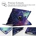 Fintie Rotating Case - 2017/2015 iPad Pro 12.9 inch (Old Model) 1st & 2nd Gen Case, 360 Degree Swiveling Stand Protective Back Cover, Supports Auto Wake/Sleep, Galaxy