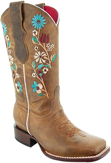 square toe womens cowgirl boots