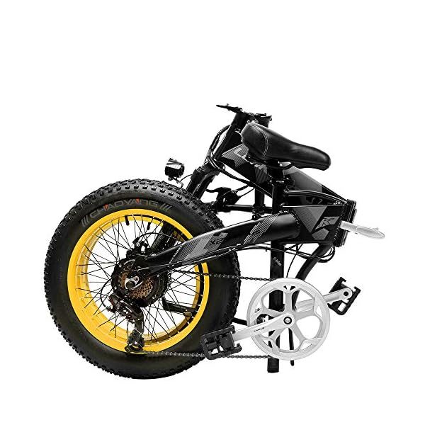 €999.00 Biciclette Elettriche Pieghevole 1000W/500W 35 km/h Ruote Larghe 4  X 20 Pollici Mountain/City Bike in Alluminio Bici da Spiaggia Neve Batteria  Litio Rimovibile 48 V 10,4 Ah [EU STOCK] - bikewebshop.it