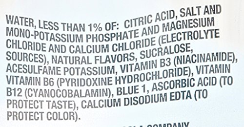 POWERADE ZERO, Zero Calorie Electrolyte Enhanced Sports Drinks, Mixed Berry, 20 fl oz, 8 Pack - Thumbnail 4