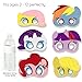 MasksFever Girls Birthday Party Favors Felt Masks Novelty Toys Girls Birthday Gifts for My Little Pony Party Supplies (6 PCs)
