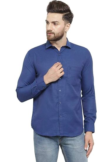 MAFATLAL Men Self Design Casual Shirt