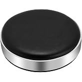 Watch Case Cushion Pad Holder Movement Changing Battery Repair Tool | Soft scratch-proof leather top, stainless steel outer ring, anti-slip bottom, hollow center recess, for watch maintenance
