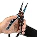 Sportsun Professional Grade Fishing Pliers, Aluminum Fishing Pliers, Saltwater Sheath Braid Cutter Fish Tool Holder with Lanyard