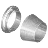 1/0 Ga. Non-Insulated Ferrules Tin-Plated Copper Tubes 0.71\" Pin Lg...
