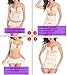 SKST SKSTT 3 in 1 Postpartum Support Recovery Belly Wrap Waist Pelvis Belt Postnatal Shapewear (one size, beige)