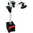 Nortools Magnetic Base,Dial Gage Holder Magnetic Base for Dial Indicators with Fine Adjustment,Long Arm Tool Stand for Dial Gage
