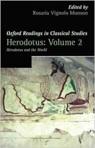 Amazon Com Herodotus Volume 2 Oxford Readings In
