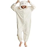Unpifolov Alpaca Pajamas Unisex Animal Jumpsuit Adult Home Wear Sleepwear Cosplay Costumes