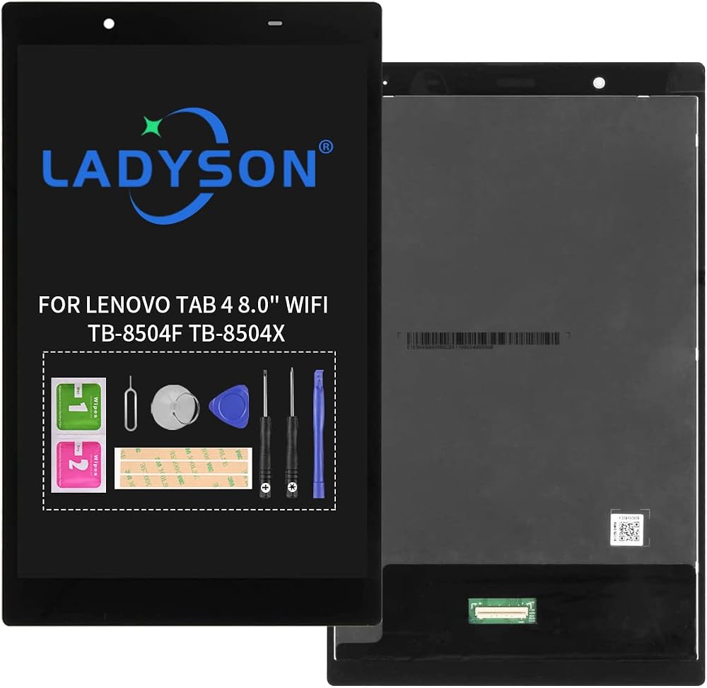 LADYSON Screen Replacement for Lenovo Tab 4 8.0" TB-8504F TB-8504X LCD Display