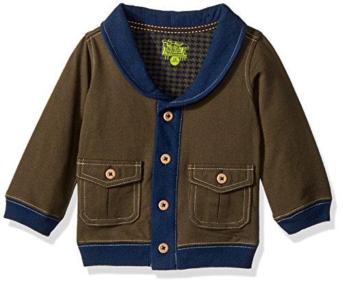 Kapital K Shawl Collar Cardigan (Baby) - Forest