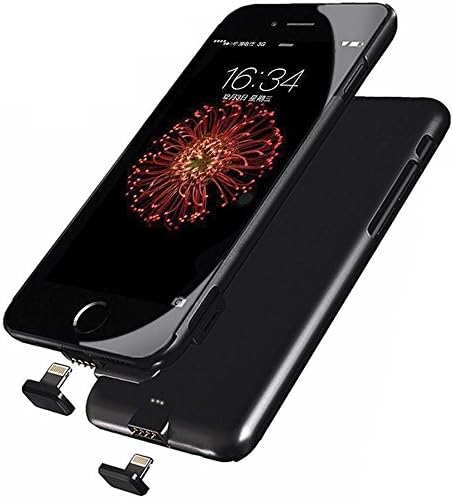 iPhone 7 Plus Battery Case - Gomeir Ultra Slim External Backup Power Bank Battery Case Charge Case Cover With 2000mAh for iPhone 7 Plus - 5.5 inch (Black)