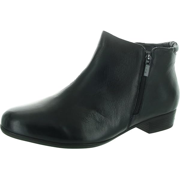 Trotters Women's Latch Walking Wedge Bootie - Casual Leather Ankle Boot With Back Zip - View #6