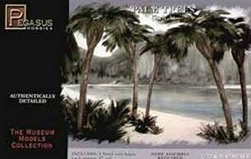 Pegasus Hobbies 1/72 5" Palm Trees (5) PGH6503