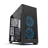 Phanteks Pro M Tempered Glass, Black/White, PH-ES515PTG_SWT"