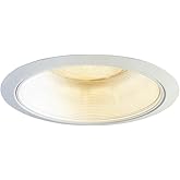 HALO 310 Series 6 in. White Recessed Ceiling Light Fixture Trim with Coilex Baffle, 200