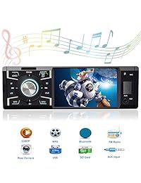 Doble DIN visualización táctil estéreo de coche, 1 DIN, estéreo del coche con Bluetooth