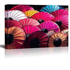 Colorful Asian Umbrellas
