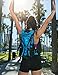 Hydration Backpack With 2.0L TPU Leak Proof Water Bladder- 600D Polyester -Adjustable Padded Shoulder, Chest & Waist Straps- Silicon Bite Tip & Shut Off Valve- Daypack For Cycling & Hiking Blue
