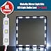 Vanity Lights Make up Mirror LED Light Kit 60leds 10ft for Cosmetic Mirror/Vanity Mirror, Natural White Vanity Lights +Dimmer+UL Power Supply (Mirror NOT Included)