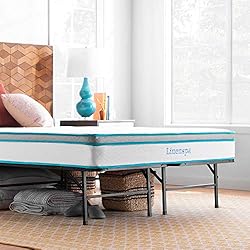 LINENSPA 10 Inch Memory Foam and Innerspring Hybrid