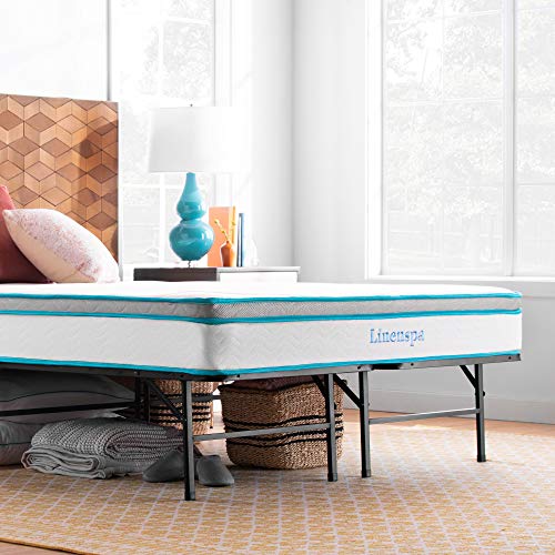 LINENSPA 8 Inch Memory Foam and Innerspring Hybrid Mattress Full